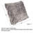 Faux Fur Reversible Throw Pillow-656124673-581868262