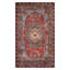 Heriz Checked Red Washable Rug-916999053