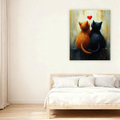 Art mural 24 "x 36", cadre romantique
