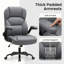 Fauteuil de direction ergonomique avec accoudoirs rabattables-1955742577