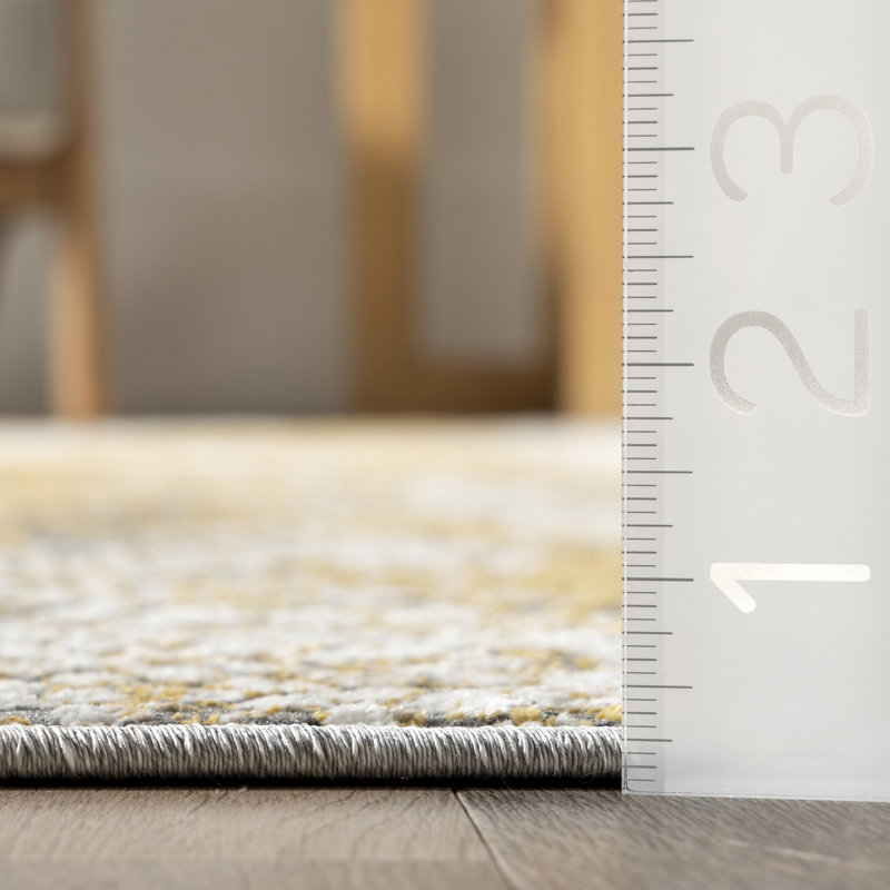 Tapis Aideen pour salon, chambre à coucher, salle à manger et cuisine, Rectangle 4 pi x 5 pi 7 po