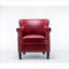 Fauteuil club classique à finition bleue sans assemblage requis-998019146