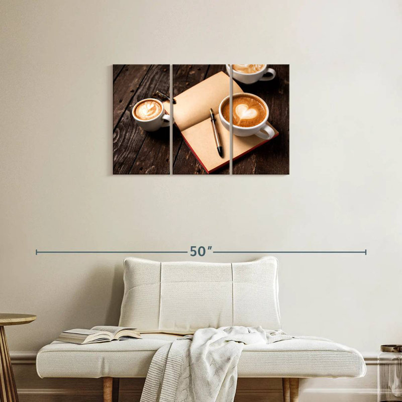 Yarlin Coffee And Diary, 20" H x 33" W