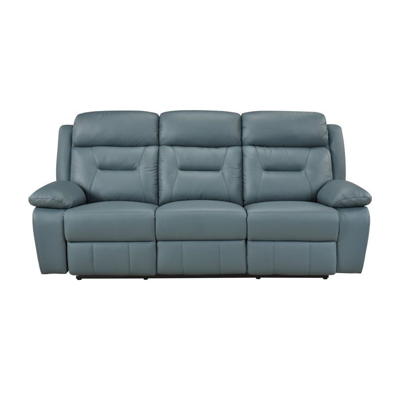 Canapé inclinable électrique, bleu-gris, Blue-Grey