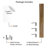 Jerrilyn Solid Wood Floating Shelf with Metal Brackets -1394875249