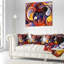 Waves of Thought - Coussin imprimé abstrait