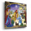  «Manger visiteurs» par Elle Media Group SA, art mural en verre acrylique, 12 po x 12 po