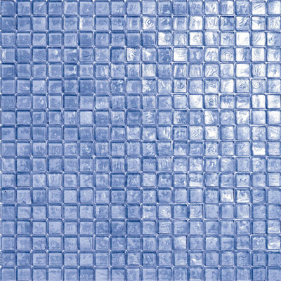 Carribean 5/8" x 5/8" Glass Mosaic