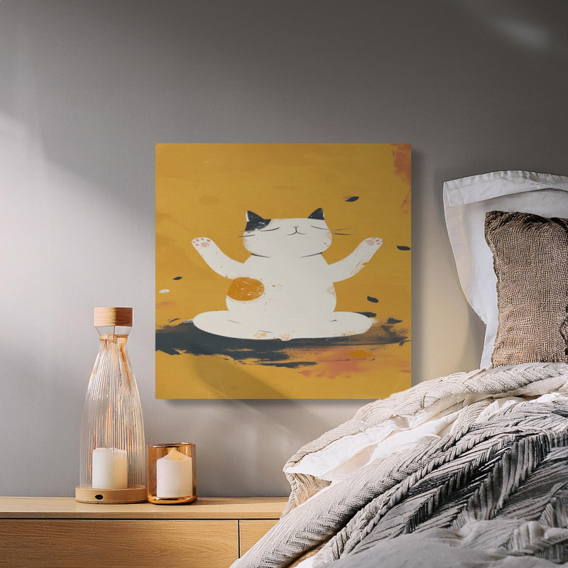 Petit 1 Piece Wrapped Canvas Wall Art Set, 12x12