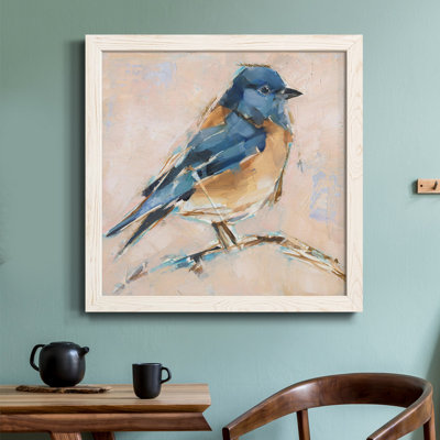 Oiseau Variété III - Toile encadrée de qualité supérieure - prête à être accrochée