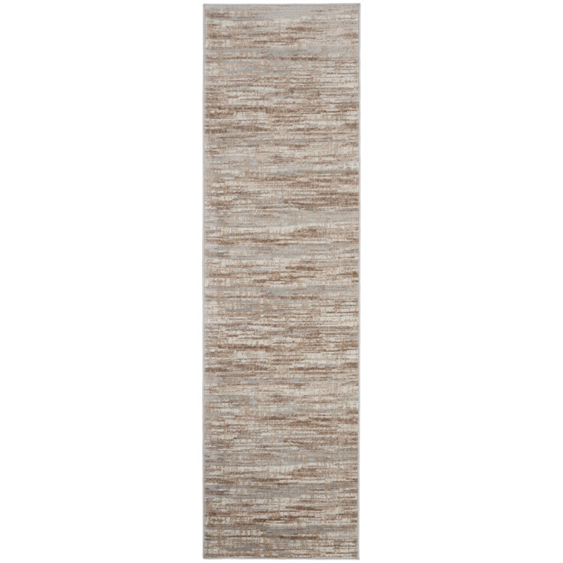 Tapis abstrait Robbe, Tapis de couloir 2 pi x 6 pi