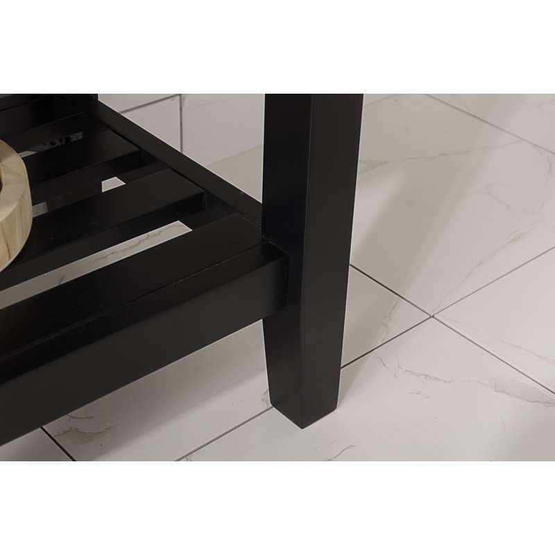 Ensemble de meuble-lavabo simple 17 po Grosso, Espresso