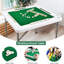 Bureau de camping carrée pliable 35 po Mahjong avec plateau en PVC résistant à l'usure