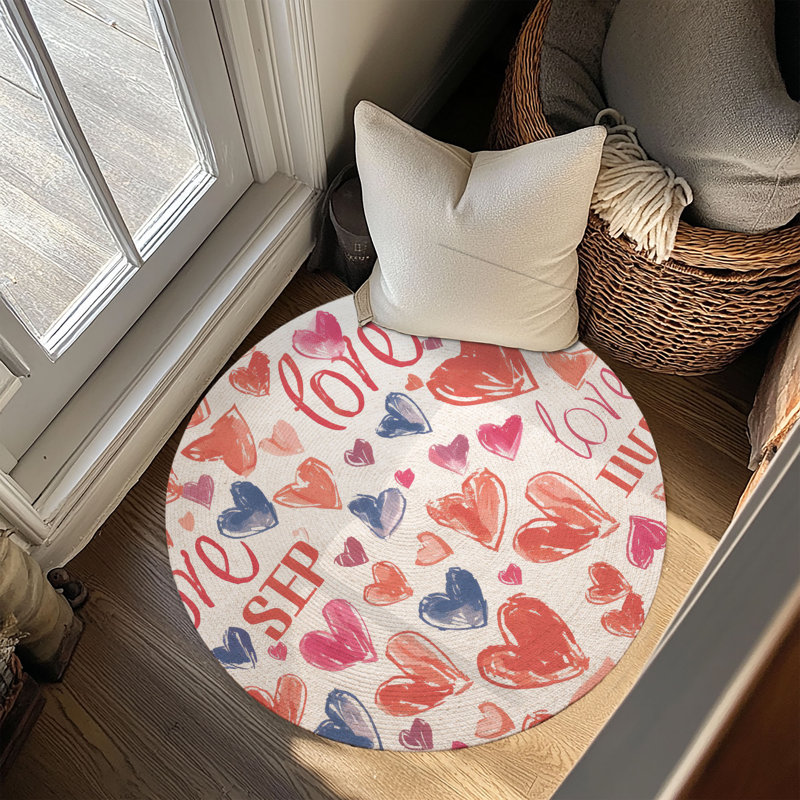 Tapis tressé Valentin, Rond 5 pi