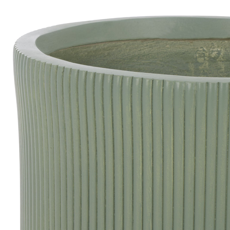 Ensemble de 3 pots à fleurs Carolina, Vert