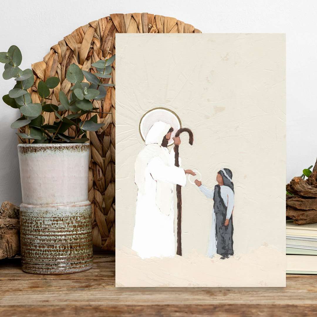 Never Alone Abstract Contemporary Wall Art Print
