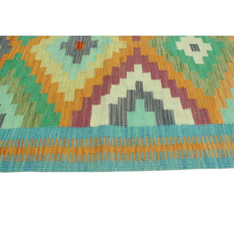 Bobbee Wool Geometric Indoor Rug
