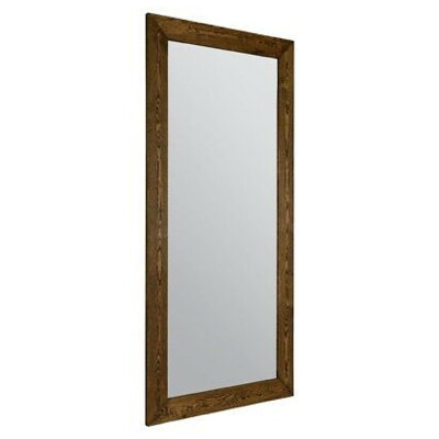 Ayoub Wood Flat Wall Mirror