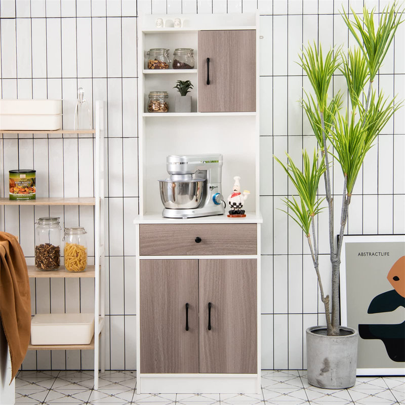 Reimers Kitchen Pantry, White