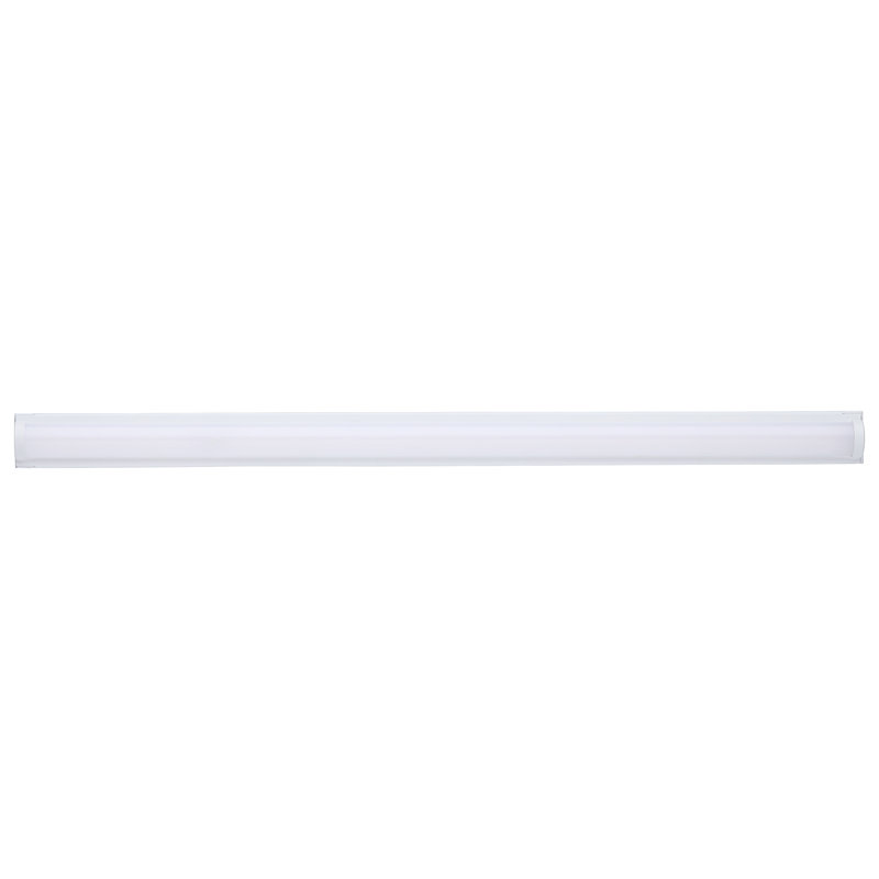 LED 2 Foot Strip Light 10 Watts 27K/30K/35K/40K/50K CCT Selectable White Finish 120-277 Volt