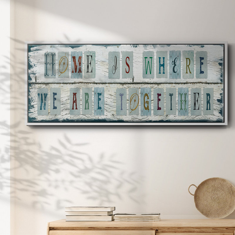 We Are Together- Framed Canvas
