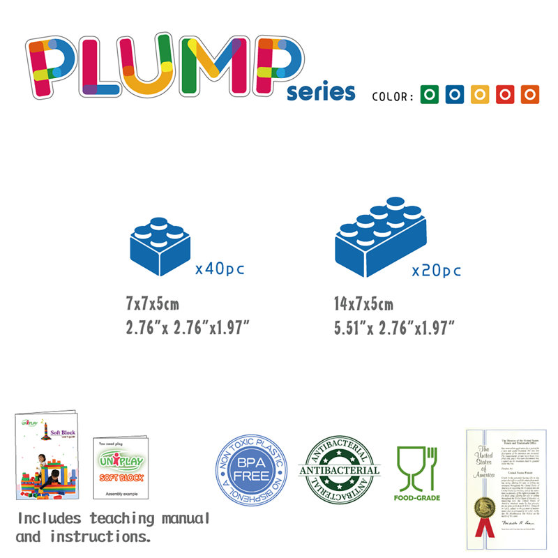 Blocs de construction Jumbo Soft