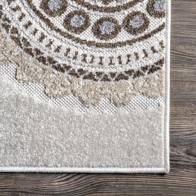 Tapis intérieur / extérieur Ramus, Tapis de couloir 2 pi 6 po x 12 pi