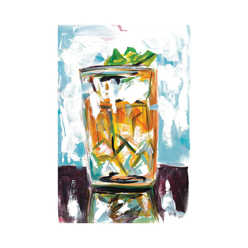 Drink On The Rocks by Andy Beauchamp - Wrapped Canvas Gallery-Wrapped Canvas Giclée, 20.32 cm H x 30.48 cm W