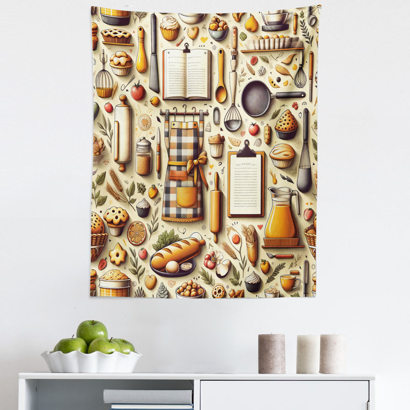 Tapisserie en microfibre, H 28 po x l 23 po