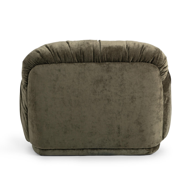 Sydney Upholstered Accent Chair, Olive Green