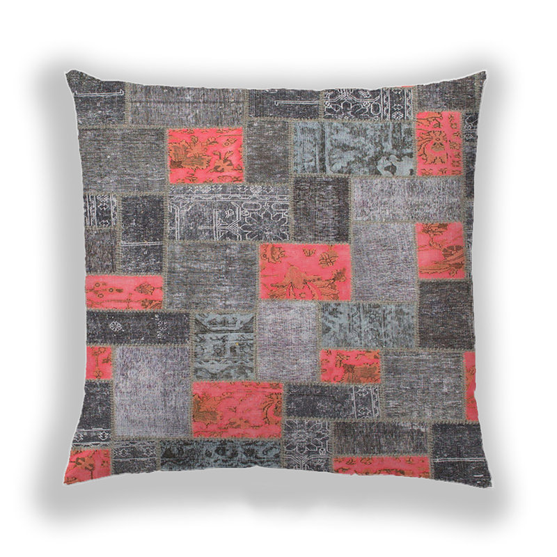 Coussin Abstract 1262, Microsuède