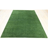 Contemporary, Textures Collection One-of-a-Kind Rectangle 9'1" X 11'11" Hand Knotted Area Rug