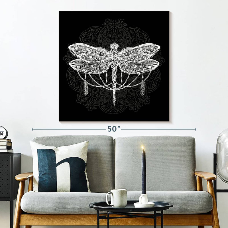 Crowle Boho Dragonfly, 33" H x 33" W