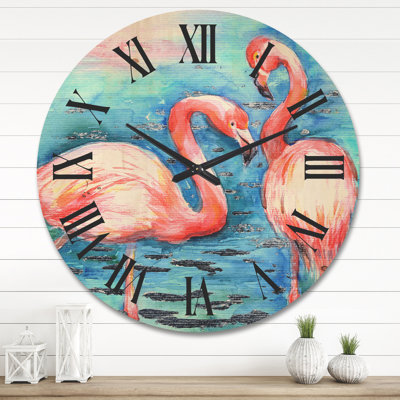 Solid Wood Wall Clock
