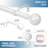 Adeliza Steel Adjustable Single Curtain Rod-1821537095-1821537093