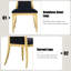 Chaise d'appoint en velours Kiplyn-1095345800