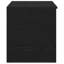 Boîte de rangement vidaXL chêne noir 33,07 x 16,54 x 18,11 po en bois d'ingénierie-1557901681-1557901683