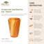 Ensemble de tasse à thé droite en bois de teck-71082290-71082292