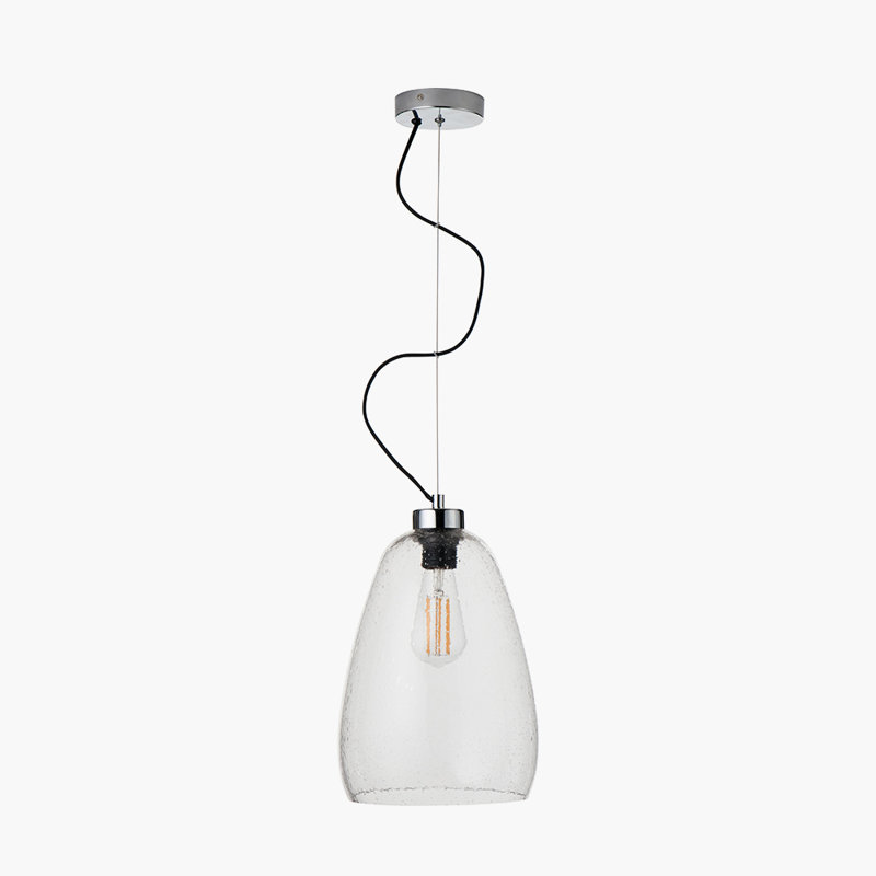 Sloane 1 - Light Clear Single Pendant
