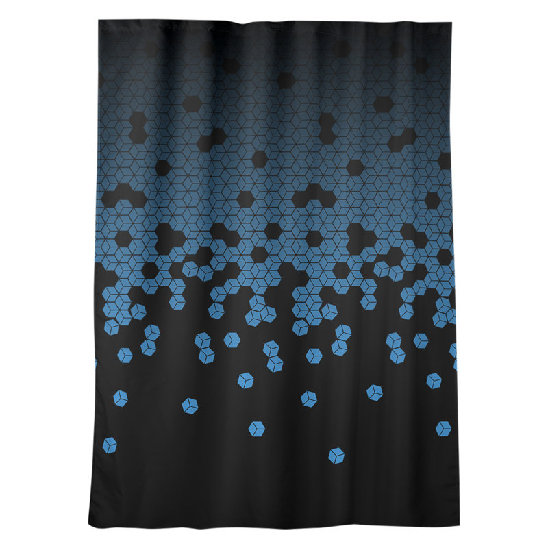 Avicia Room Darkening Curtain Single Panel, Blue