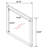 Robyn Dark Walnut Rectangular Mirror