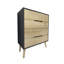 Commode 4 tiroirs - Pieds en bois-1137409023