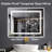 Frameless LED Bathroom Mirror,Smart Mirror-1246774488