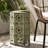 12"X10.5"X18.5" Iron Side Table, , Ideal For Outdoor Patio Iron, 12"X10.5"X18.5", Cut Out Design, 4.07Lb-932156439