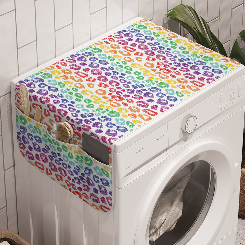 Machine à laver East Urban Home Leopard