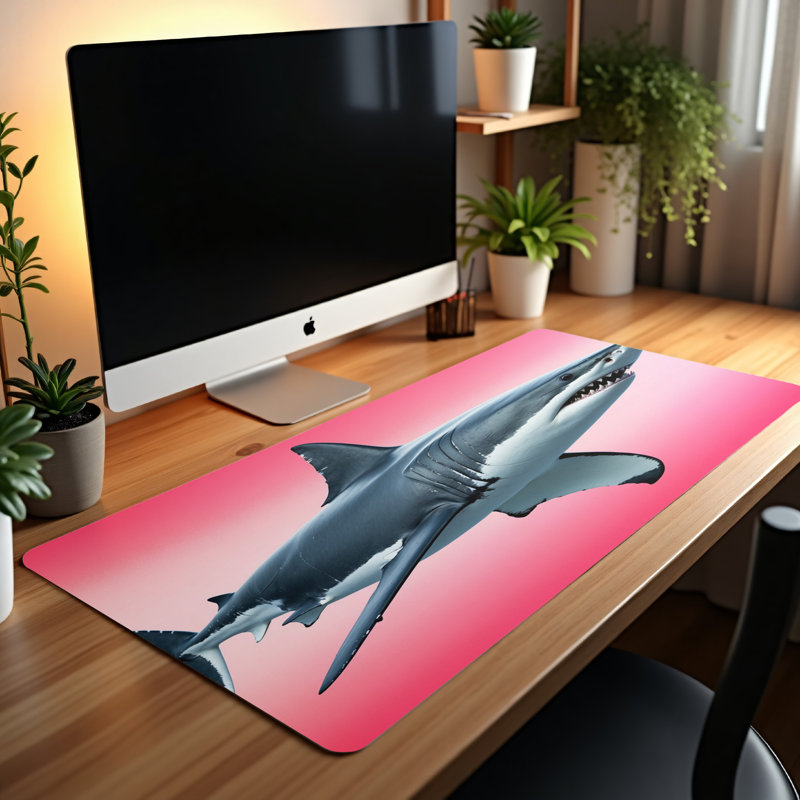 Polyester Desk Pad, 31.5x15.5