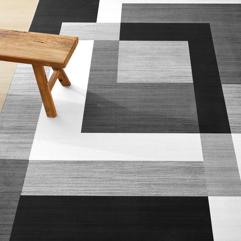 Burlyn Machine Tufted Modern Shaggy Area Rug for All Room, Rectangle 160 x 230cm