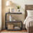 3-Tier Nightstand With Storage, 25.59" C-Shaped Bedside Table For Bedroom, Set Of 2-123245298-120876589