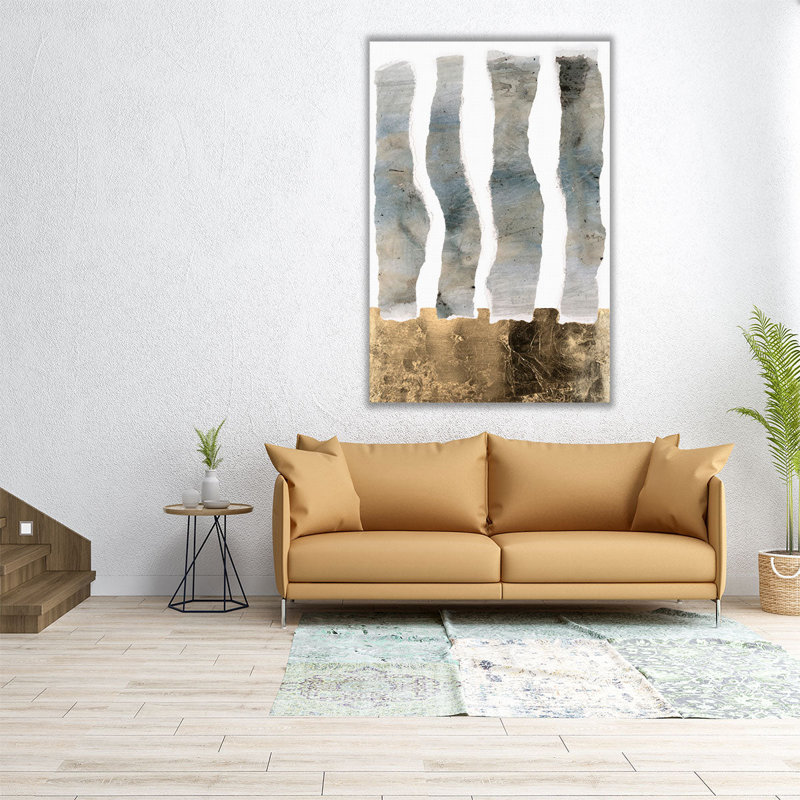 Protracted Pillars II - reproduction d'art sur toile, H 30 po x l 20 po