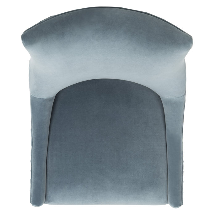 Everly Quinn Rales Tufted Velvet Upholstered Side Chair | Wayfair